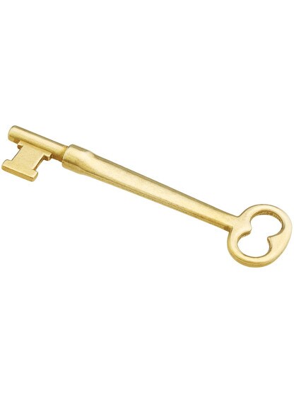 High Tensile Forged-Brass Bit Key In Un-Lacquered Brass